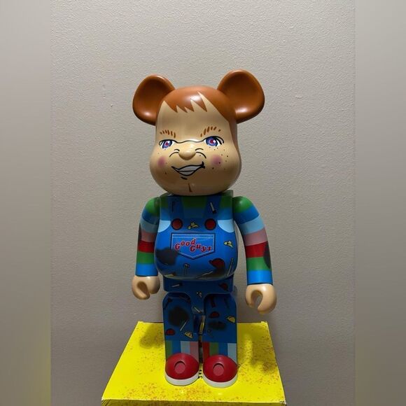 Medicom Toy Be@rbrick 1000 Chucky Bearbrick Child Play Child's GOOD GUY - Picture 7 of 10